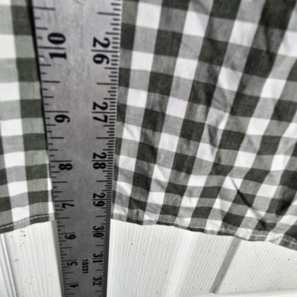 Brooks Brothers Red Fleece Button Down Shirt Large Green White Check Long Sleeve - Picture 8 of 8